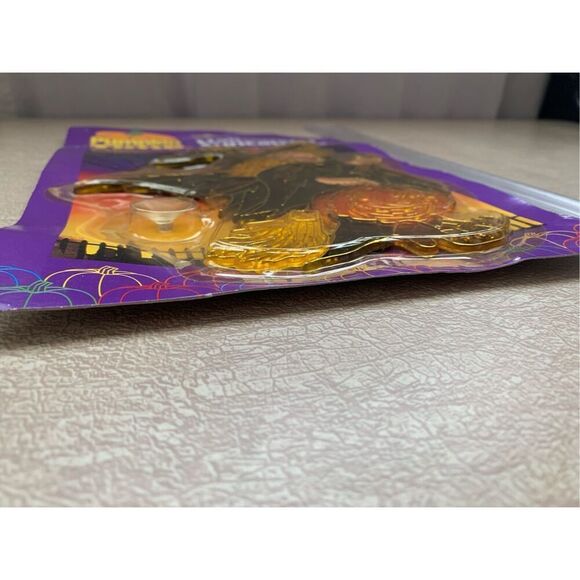 Halloween Sun Catcher-NEW Stained Plastic-Pumpkin Time-KMart Witch Window Decor - Picture 4 of 6